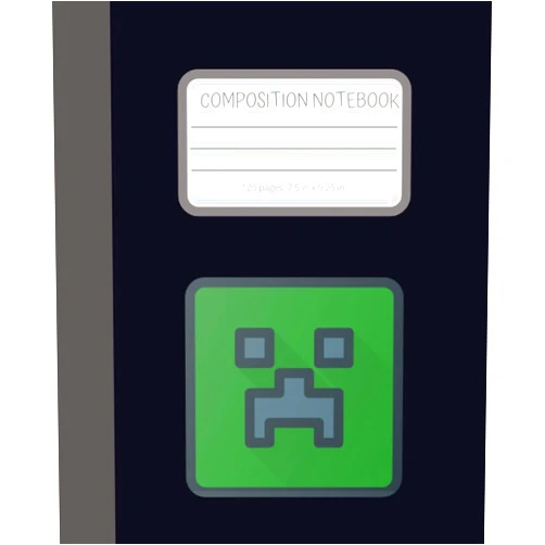 Loule Publishing Composition Notebook: Creeper Composition Notebook