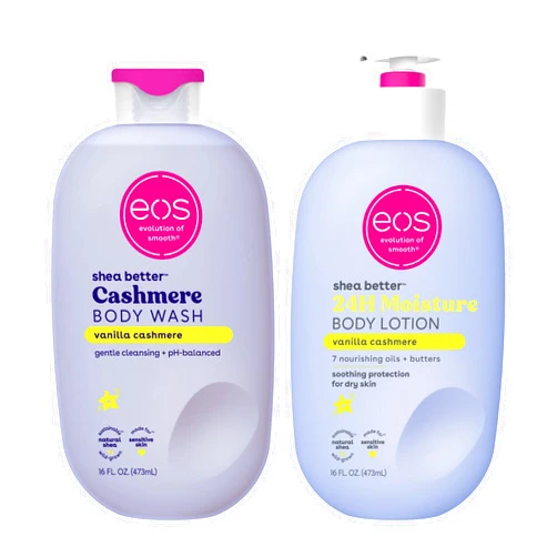eos Shea Better Body Lotion+ Body Wash, Vanilla Cashmere