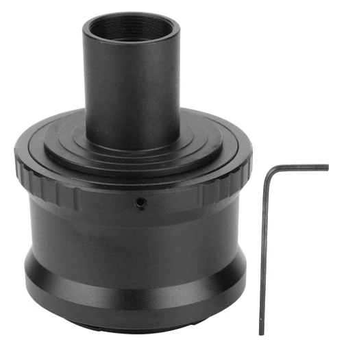 Bindpo Lens Adapter Ring for NEX Mount, Aluminium Alloy Camera Microscope Eyepieces Converter Adapter M42 * 0.75mm T-NEX Ring 23.2mm to for NEX Mount Camera