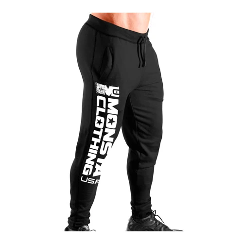 Monsta Clothing Co. Mens Workout (ES: MC-Monsta Clothing USA) Gym Cuffed Joggers