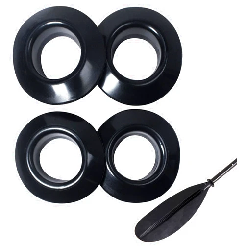 Wozoohyi 4Pcs Universal Kayak Paddle Drip Rings,Rubber Canoe Paddle Drip Ring for Kayak Canoe Rafting Paddles Shaft Universal Kayak Durable Splash Guards Paddle Accessories