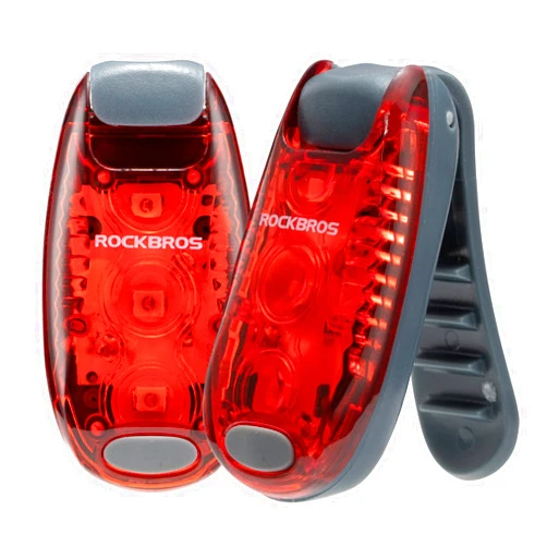 ROCKBROS Small Bike Lights Rear Tail Light 3 Modes Bike Tail Lights Waterproof Safety Bicycle Lights