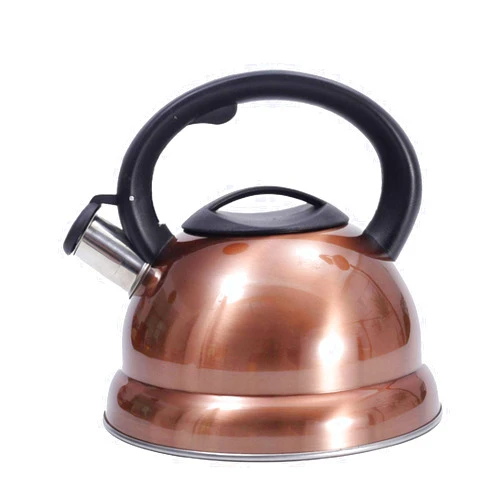 NMSLA 3L Stainless Steel Whistling Tea Kettle with Heat-Proof Handle ，Easy to Pour and Fill