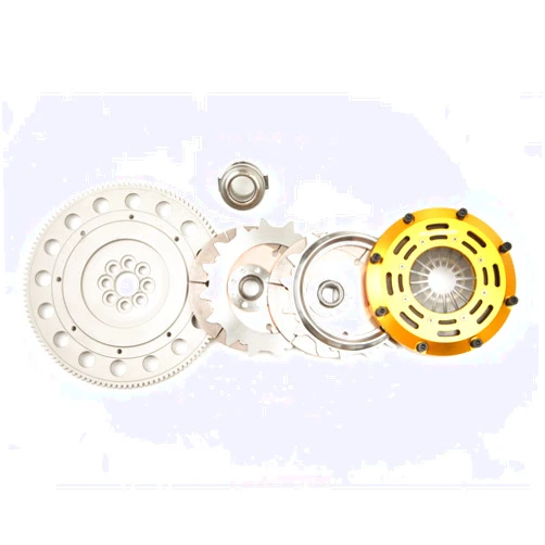 AdlerSpeed Racing Clutch Twin Disc Kit & Flywheel Compatible with Acura RSX Honda Civic Si K20 K24 K-Series Medium WT