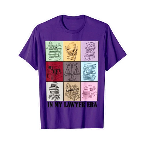 Funny Grad Gift for Lawyer Law School Graduation funny Lawyer Quote In My Lawyer Era Cool Lawyers T-Shirt