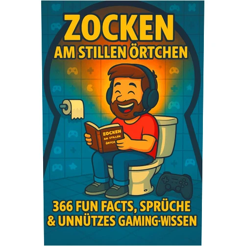 German Edition by B. Scheuert (Author) Zocken am stillen Örtchen – 366 Fun Facts, Sprüche & unnützes Gaming-Wissen: Das ultimative Gamer-Klo-Buch: Von kuriosen Rekorden und Mythen bis hin ... – der perfekte Zeitvertreib für Zocker.