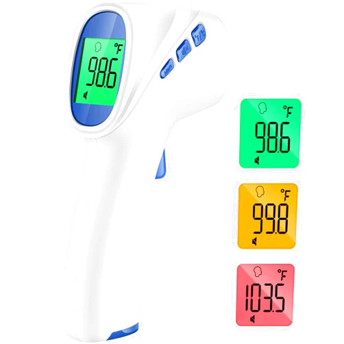 GoodBaby Forehead Thermometer for Adults and Kids, Digital Infrared Thermometer with Fever Alarm, FSA HSA Eligible, Fast Accurate Results, Easy to use