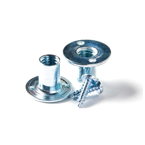 Escape Climbing 2-Hole Commercial T-Nuts | 3/8-16 t-Nuts for Rock Climbing Walls | Indoor or Outdoor Use