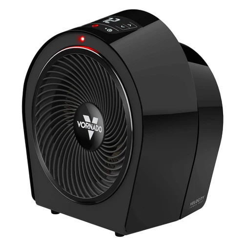 Vornado Velocity 3R Whole Room Space Heater with Timer, Adjustable Thermostat, and Advanced Safety Features, Black