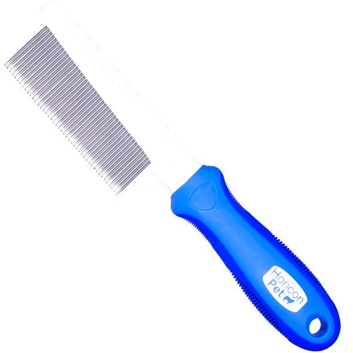 Horicon Pet 45 Pin Face & Finishing Comb With Stainless Steel Metal Teeth - Dogs, Cats & Small Animals for Removing Matted Fur, Knots & Tangles