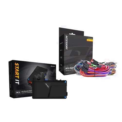 Generic Firstech FT-DC3-LC Remote Start IT + FT-HRN-DC3 High and Low Current Wiring Harness Kit