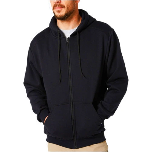 Mlgaril Mens Zip Up Hoodie Long Sleeve Fleece Full-zip Hooded Sweatshirt Pullover With Kangaroo Pocket S-3XL