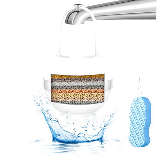 GNOWE Bath Ball Filter Purify Bathwater for Healthier Skin & Hair - BPA Free