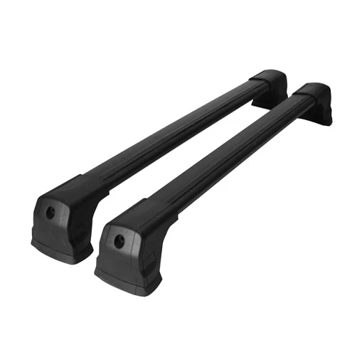 OMAC Fix Points Roof Racks Cross Bar Carrier for Mazda 3 Hatchback 2014-2018 Black 2 Pcs Anti-Theft for Travel Kayak Canoe Surf Ski Snowboard Camping