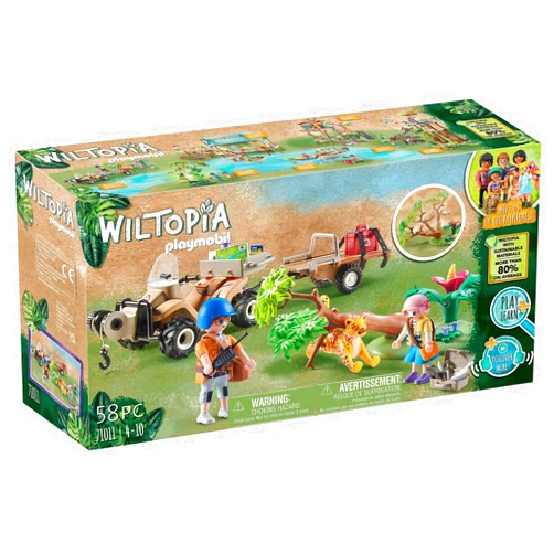 Playmobil Wiltopia Animal Rescue Quad