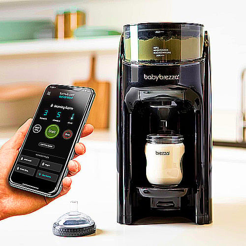 Baby Brezza Formula Pro Advanced WiFi Formula Dispenser Machine - Automatically Mix a Warm Formula Bottle Instantly - Easily Make Bottle with Automatic Powder Blending Advanced, WiFi