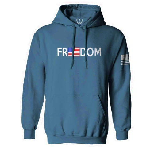 VICES AND VIRTUESS 0160. Freedom Military Patriotic Proud American Flag Armour US USA Sweatshirt Pullover Hoodie