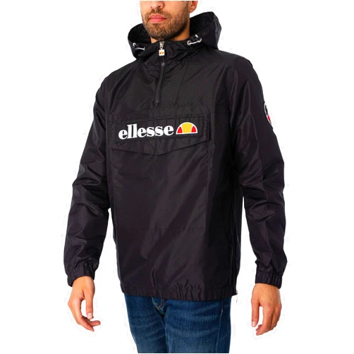 ellesse Men's Mont 2 Overhead Jacket, Black