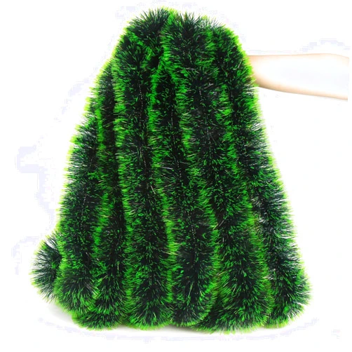 LOMIMOS 32.8 Ft Christmas Tinsel Garland,Dark Green Glittering Decoration for Xmas Tree Party Wedding Supplies