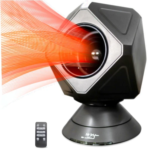 A Proper Market PROPER Air Jet Series-1 Infrared Space Heater Cooler Fan Combo |1500/950 Watt | 10- Fan Speeds | 5- Modes | 40-90 Degree Thermostat | For Indoor use