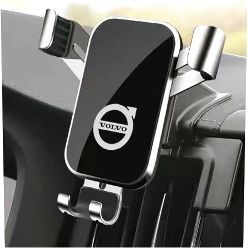 CIYING Car Phone Holder for Volvo XC90 2015-2023, Car Phone Mount 360° Rotation Air Vent Cradle Adjustable Holder Double for All Smartphones Automobile Accessories,A-2
