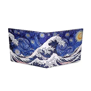 Mighty wallet Great Starry Wave Mighty Wallet