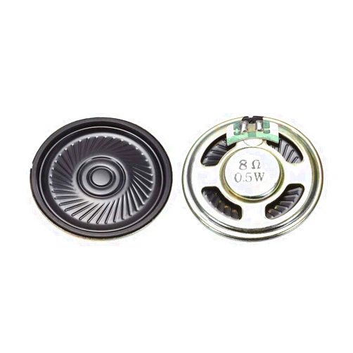 uxcell 0.5 W 8 Ohm DIY Magnetic Speaker 40mm Round-Shape Replacement Loudspeaker 2pcs