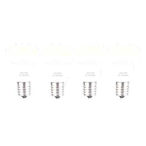 YMAM.LIGHT R14 E17 LED Bulb, 3W(25 Watt Incandescent Equivalent), 2700K Warm White Not-Dimmable Intermediate Base Led Light Bulb, 120V, 4 Pack
