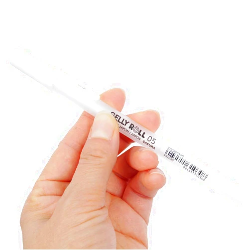 Sakura Gelly Roll Classic Pen Fine 05 White (31030) New Version