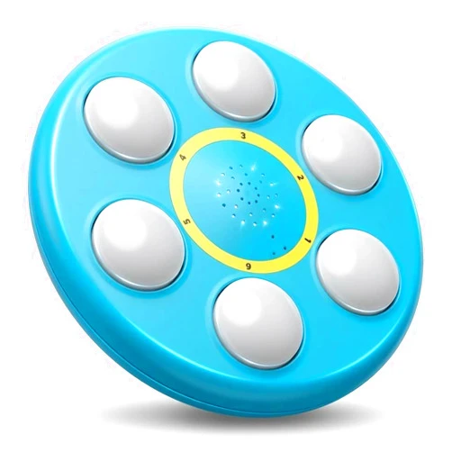 Das TooKii Six-in-One Voice Recording Button, Dogs cat Talk& Speaking Buttons for Communication Pet Animal Training Buzzers, Classroom Fluent Answer 30 Second Record & Playback, Funny Gift for Study Office Home
