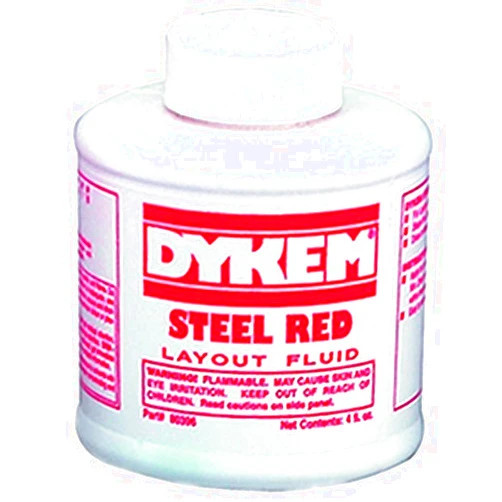 Dykem Layout Fluid (Red, 4 oz.)