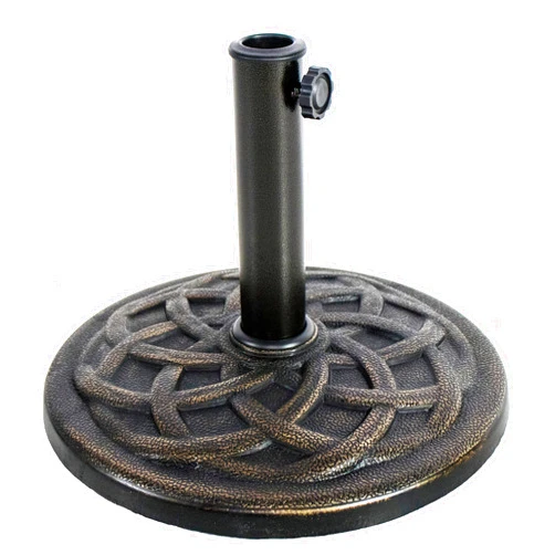 BACKYARD EXPRESSIONS PATIO · HOME · GARDEN 911554 21 Pound Umbrella Base, Bronze