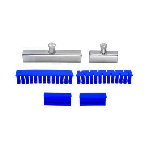 Bittwee Car Pulling Bridge Dent Repair Tools, Auto Body Repair Kit Dent Puller, 6pcs/Set Paintless Glue Puller Tabs, Long Dent Removal Kit, Teeth-Shaped Nylon Kit Tools Puller Tabs