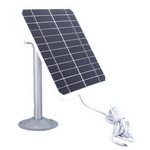 Nurnesy Solar Panel Monocrystalline Waterpr001 Photovoltaic Panel Water Resistant Single Crystal Charging Board for Monitoring, Solar Panels