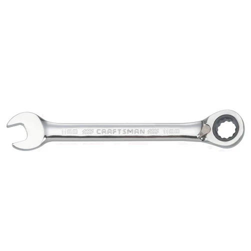 CRAFTSMAN Ratcheting Wrench, Metric, Reversible, 11mm, 72-Tooth, 12-Point (CMMT42422)