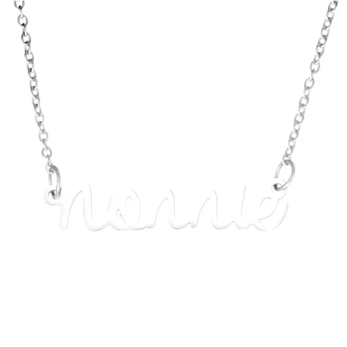AHAETH Nonnie Gift Necklace for Grandma Women Nonnie Mothers Day Ornament Best Nonnie ever Gifts
