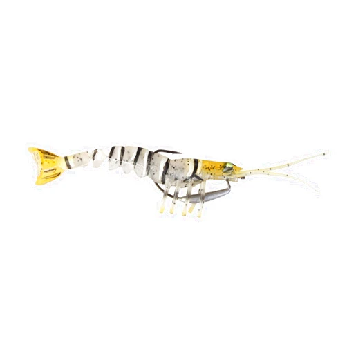 Savage Gear TPE 3D Shrimp Sinking Fishing Lure, 4-Inch/3/11-Ounce, Avocado