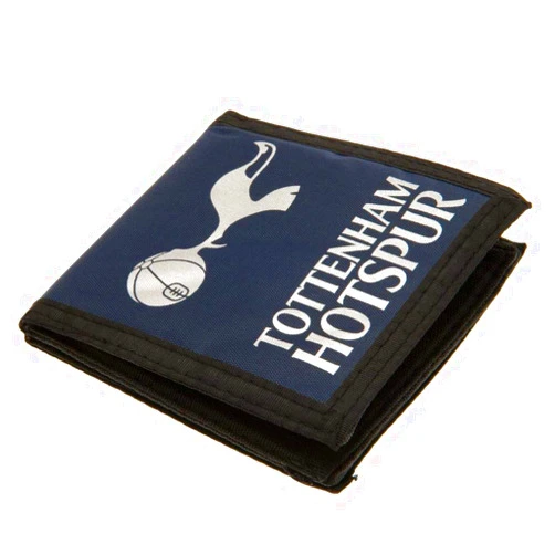 Tottenham Hotspur FC Touch Fastening Canvas Wallet (One Size) (Navy/Black/White)