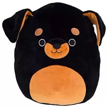 Squishmallows Official Kellytoy 10 Inch Soft Plush Squishy Toy Animals (Mateo The Rottweiler)