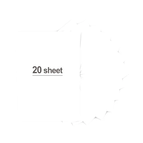 YVMVDV 20 Sheets White Cardstock 8.5 x 11in, 250gsm/92lb Cardstock Paper for DIY Arts and Cards Making, Heavy White Craft Paper for Invitations, Stationary Printing,Scrapbook Supplies