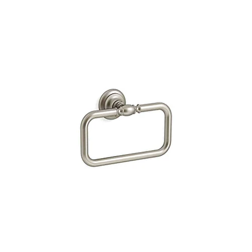 KOHLER K-72571-BN Artifacts Towel Ring, Vibrant Brushed Nickel