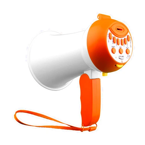 PlayRoute Megaphone for Kids - Cool Voice Changer Toy for Kids - Record & Play and Siren - Ideal Gift for Boys & Girls Ages 5-6-7-8+ Years old - Voice Changing Device - Cool Outdoor Toys Gift Ideas for Kid