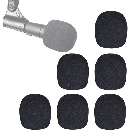 YOUSHARES SM58 Pop Filter Compatible with Shure SM58 Microphone, SM58S SM58-LC Ball Type Mic to Reduce Wind Noises, Windscreen Microphone Cover by YOUSHARES (6 Pack）
