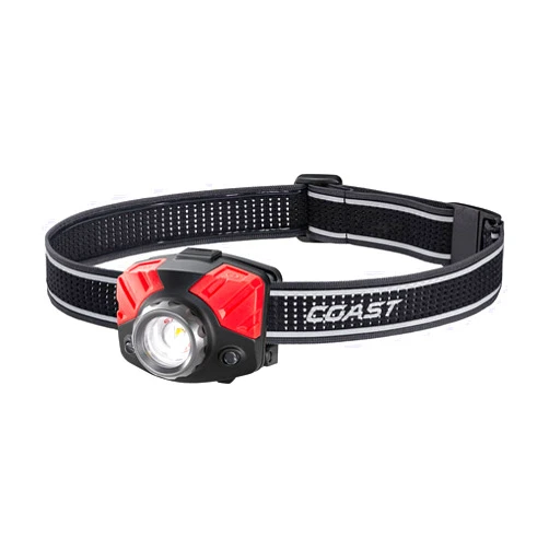 Coast® FL75 700 Lumen Dual Color Twist Focus™ LED Headlamp, Black