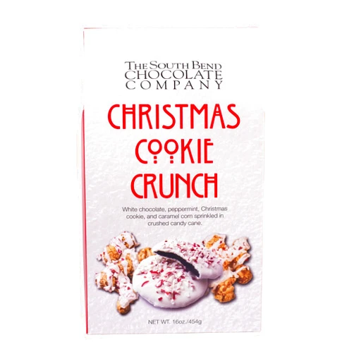 The South Bend Chocolate Company South Bend Chocolate Christmas Cookie Crunch - 1 Lb Gift Box