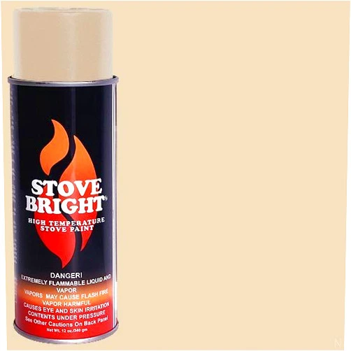 Stove Bright High Temp Paint - Almond