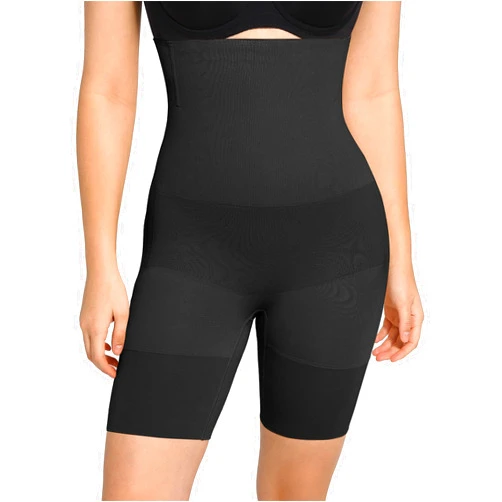 FeelinGirl High Waisted Body Shaper Shorts Shapewear for Women Tummy Control Steel Bone Body Shaper Panties