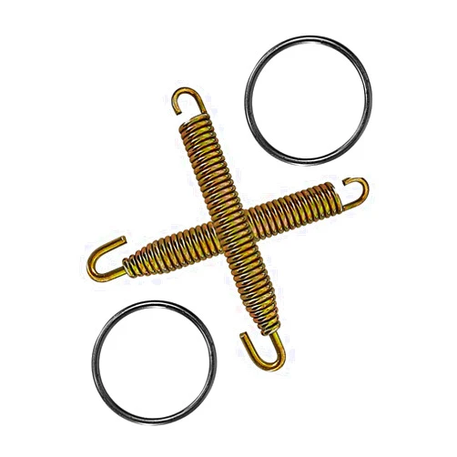 TopendGaskets.com Heavy Duty Swivel Exhaust Springs Pair 75mm & O-Rings Replacement for Yamaha YZ250 1999-2022