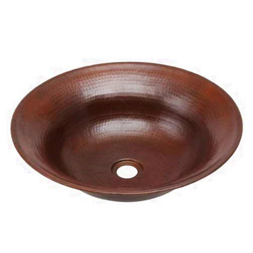 Hammermarc FLV16 inch Hammermarc Copper Flared Vessel Sink
