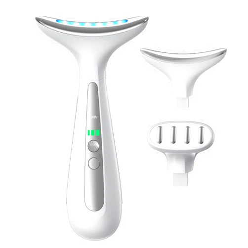AZMAVO Facial Massager Red-Light-Therapy-for-Face, Neck & Eye-Skin Lifting & Firming - Wrinkle & Dark Circle Reducer - at Home Skin Care Face Sculpting Tool